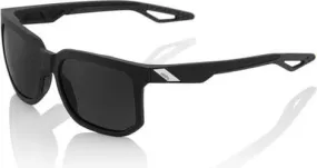 100% 100% gafas de sol centradas - Negro mate - Lente de humo