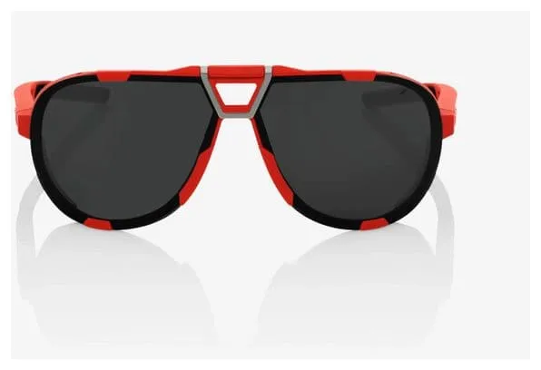 100% Gafas de sol 100% Westcraft Soft Tact Rojo - Lentes Negro Espejadas