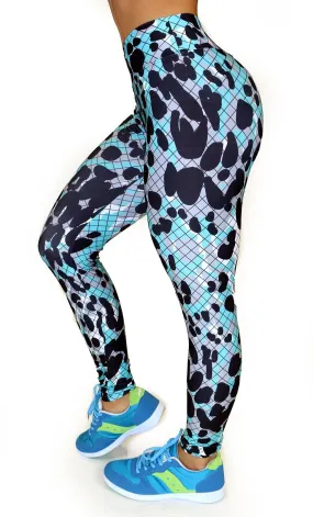 1068 Maripily Activewear Print Leggings