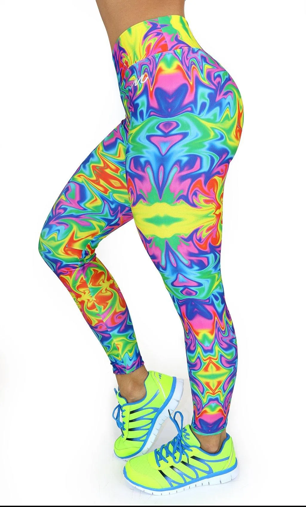 1073 Maripily Activewear Print Leggings