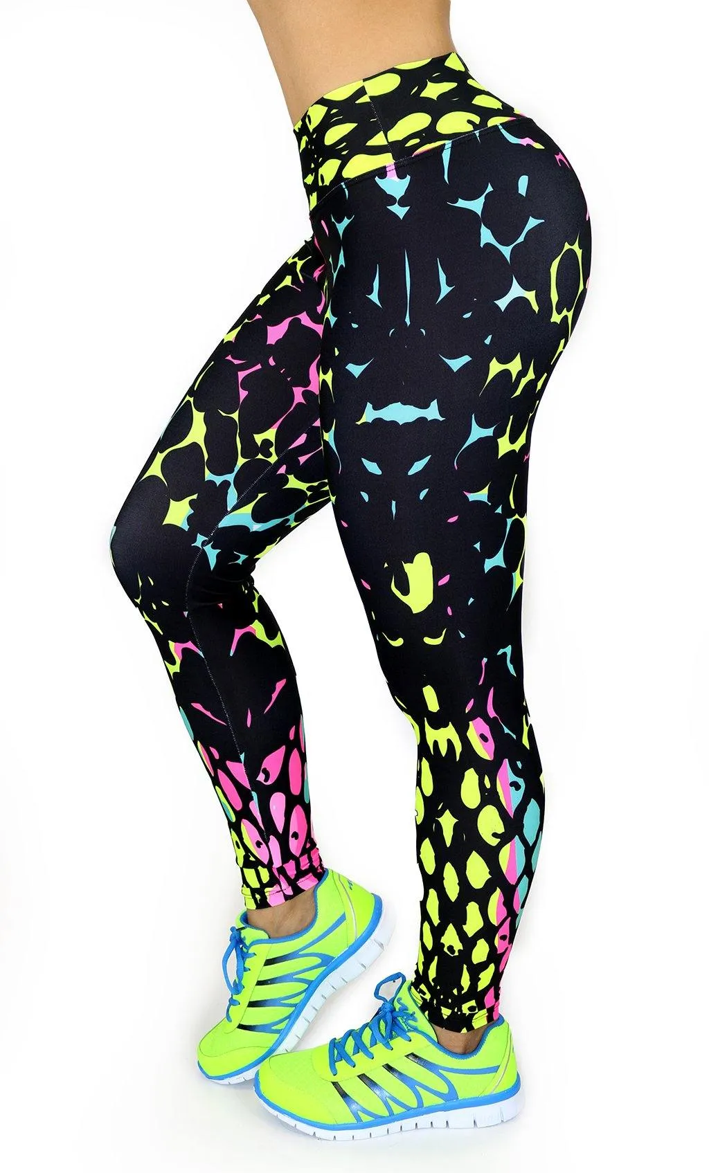 1074 Maripily Activewear Print Leggings