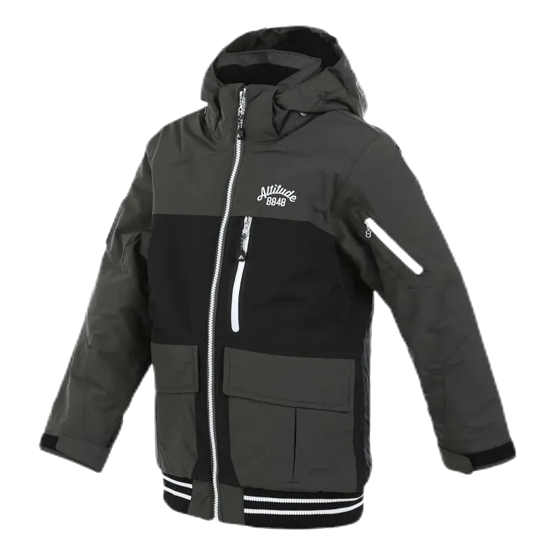 8848 Altitude Ozy Jr Jacket Green/Grey