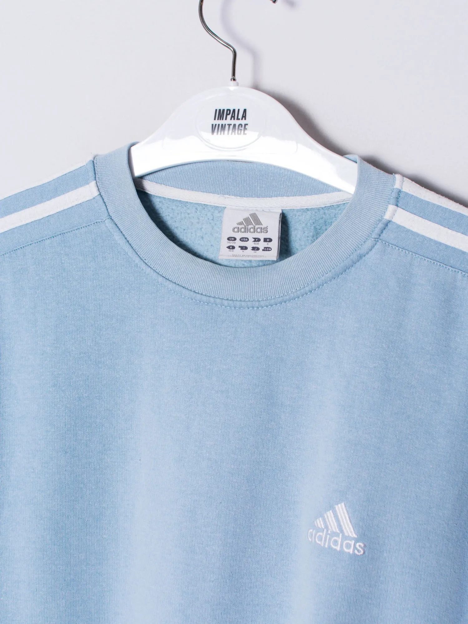 Adidas Light Blue Sweatshirt