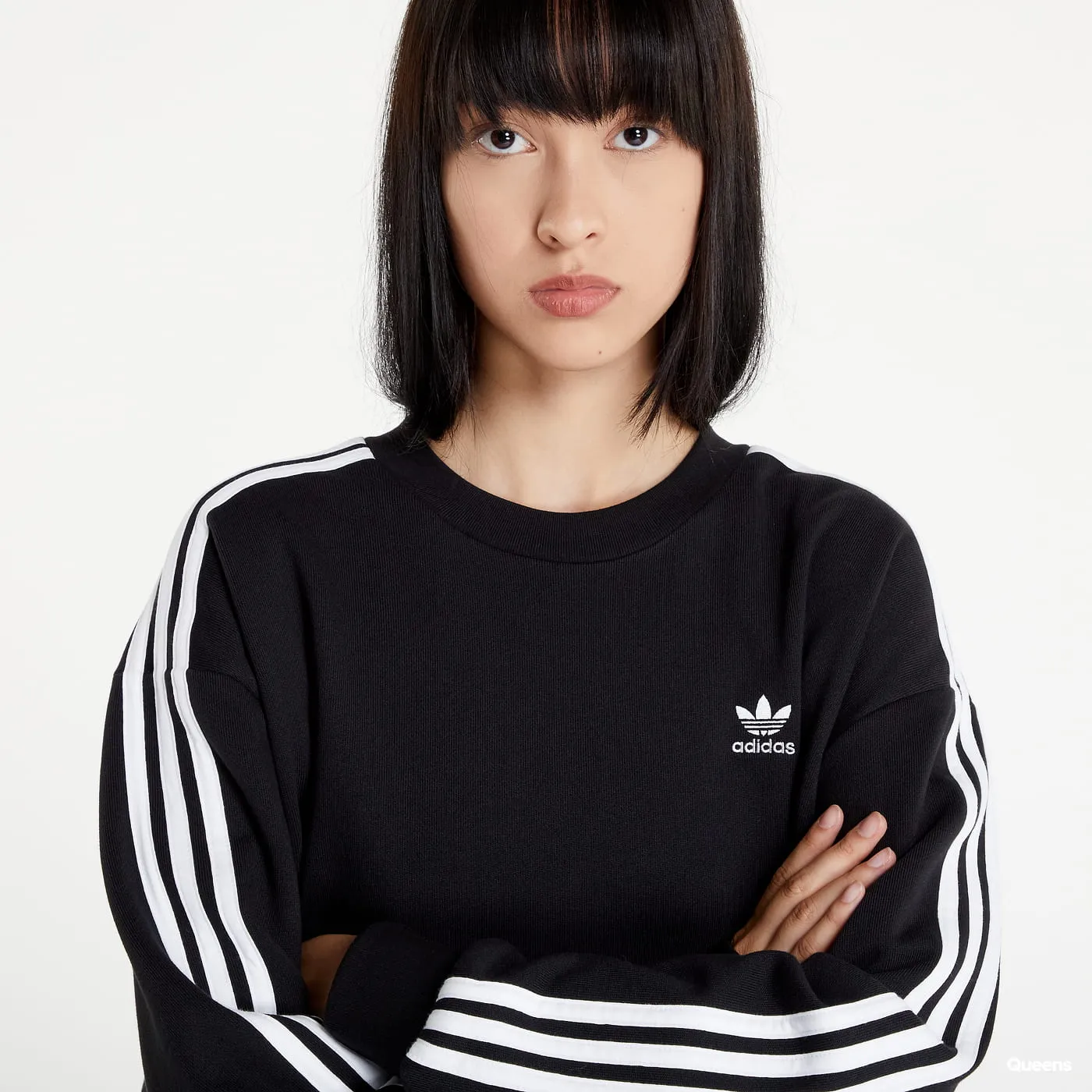 adidas Originals Adicolor Classics Long Sleeve Sweatshirt Dress