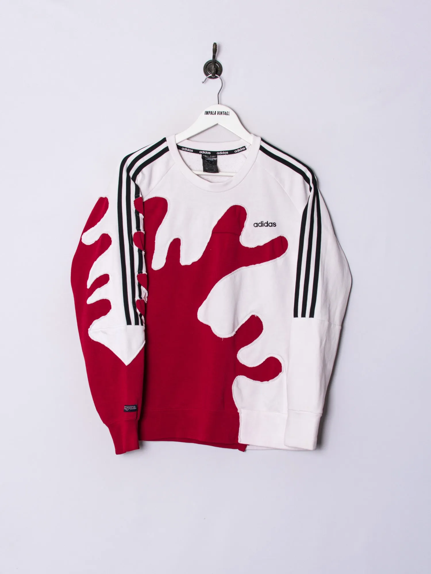 Adidas White & Red II Sweatshirt