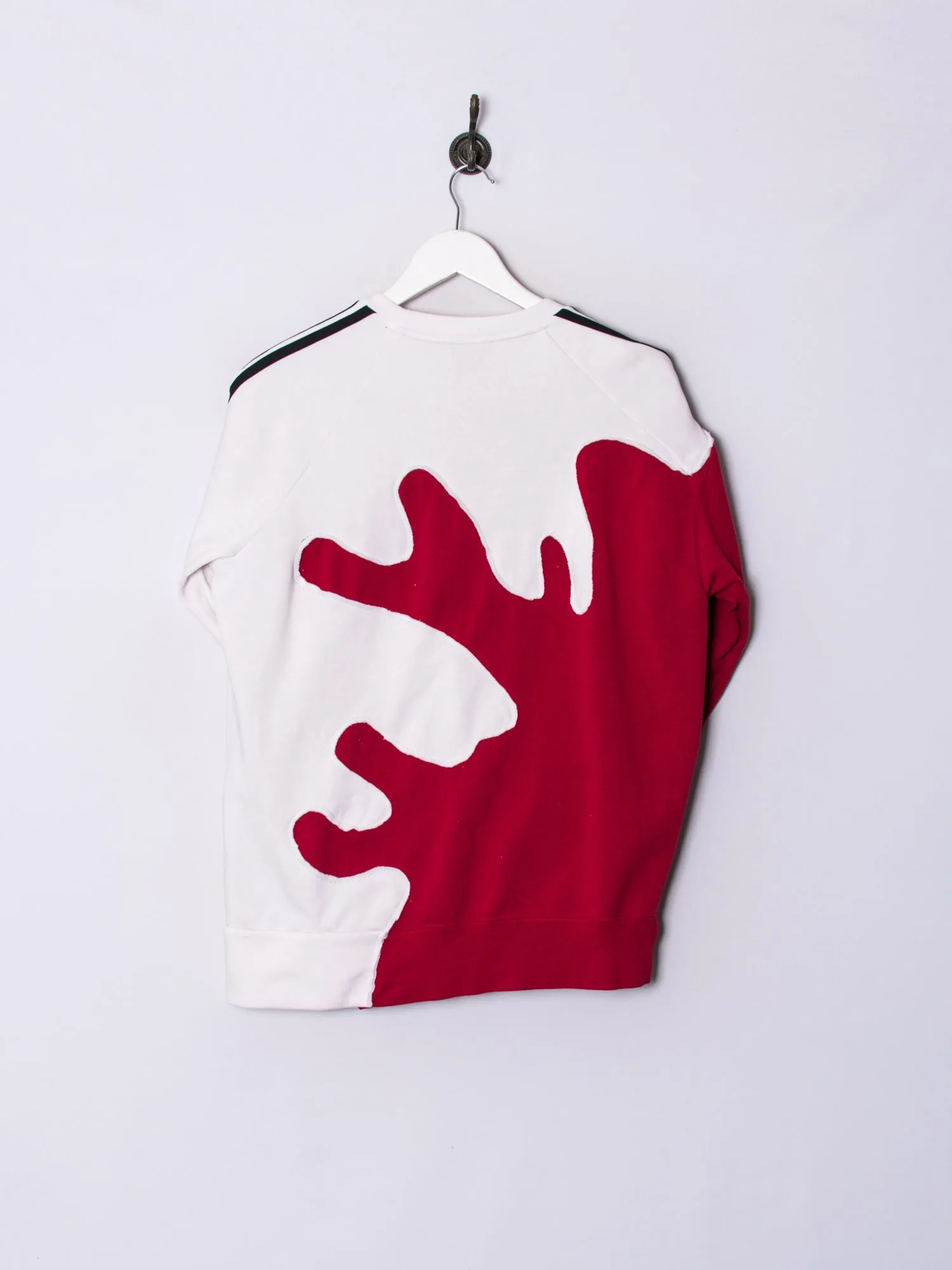 Adidas White & Red II Sweatshirt