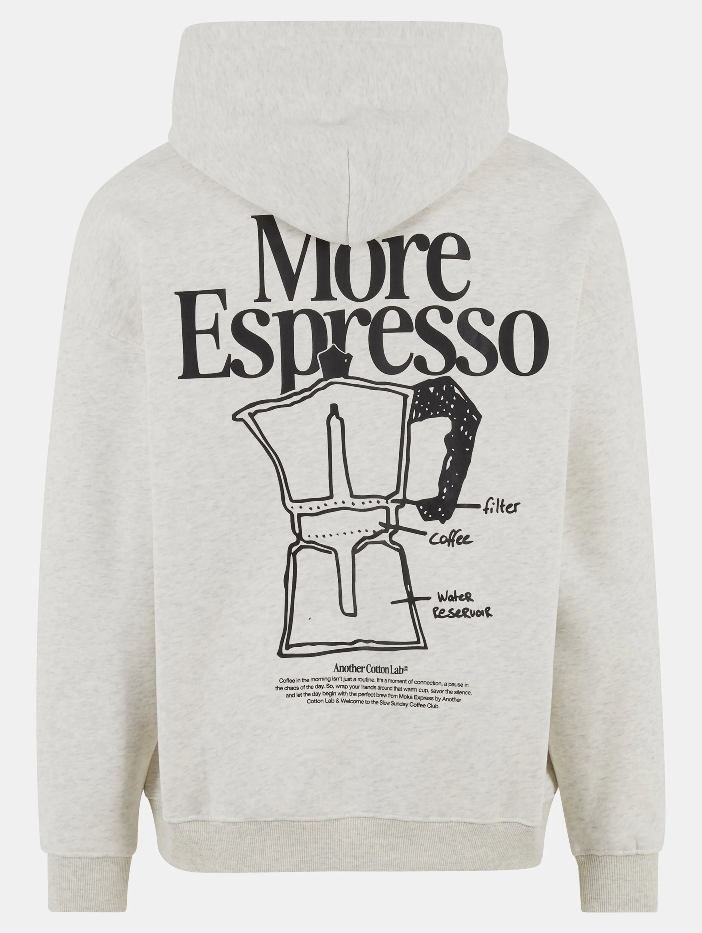 Another Cotton Lab Another Cotton Lab More Espresso Oversized Hoodies