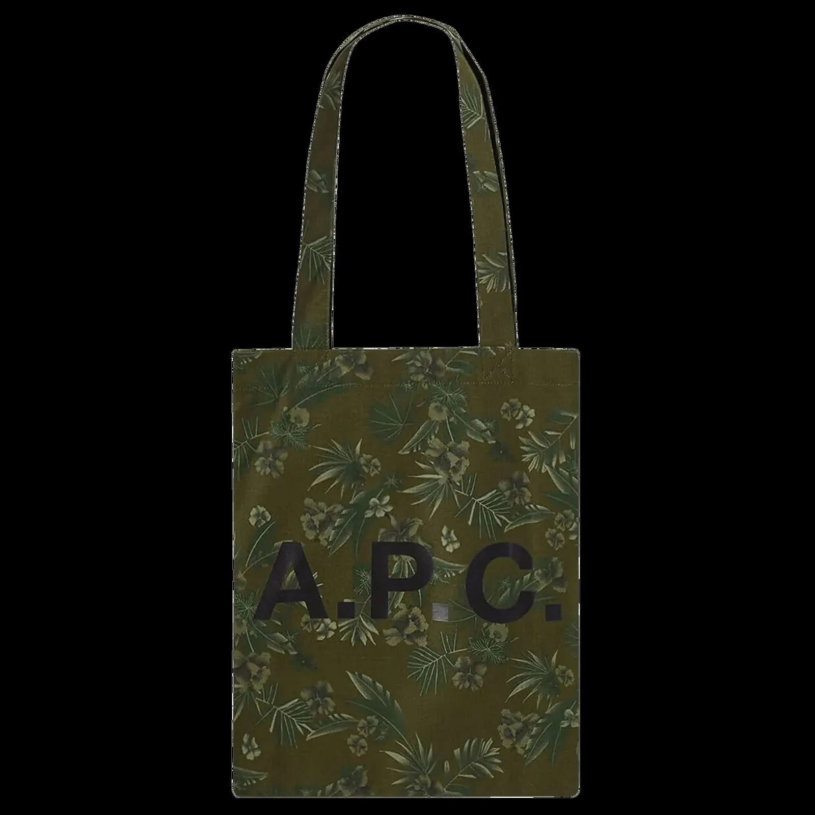 A.P.C. Lou Hawaiian Print Tote Bag