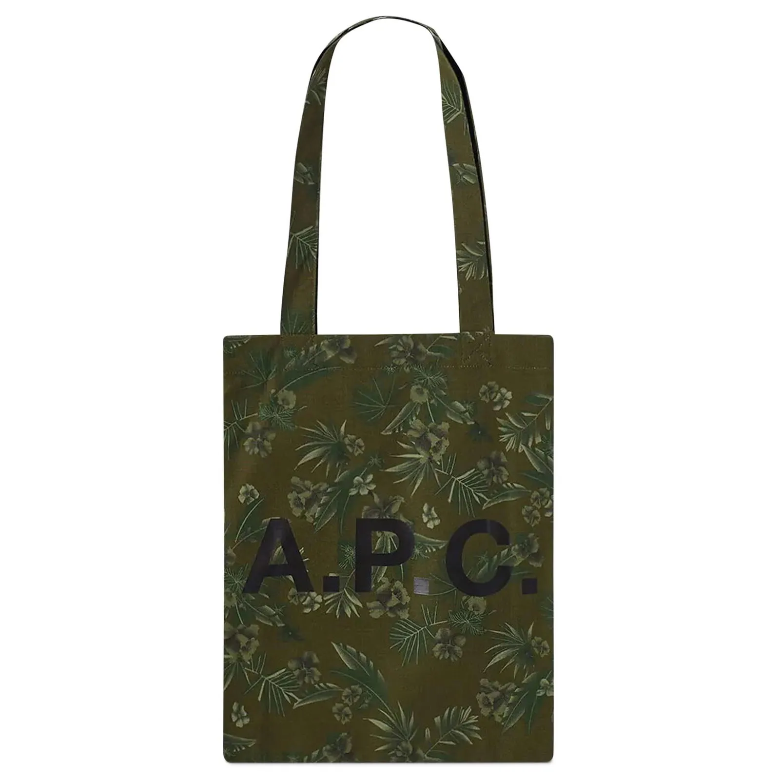 A.P.C. Lou Hawaiian Print Tote Bag