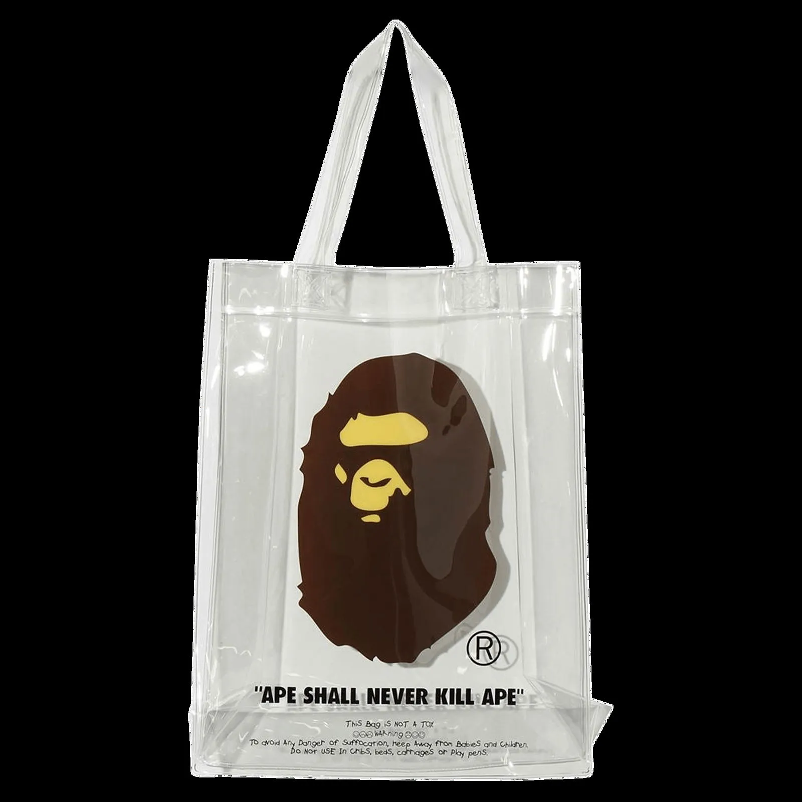 BAPE Clear Tote Bag