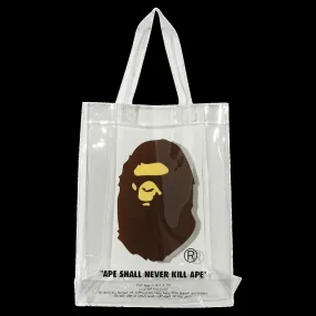 BAPE Clear Tote Bag