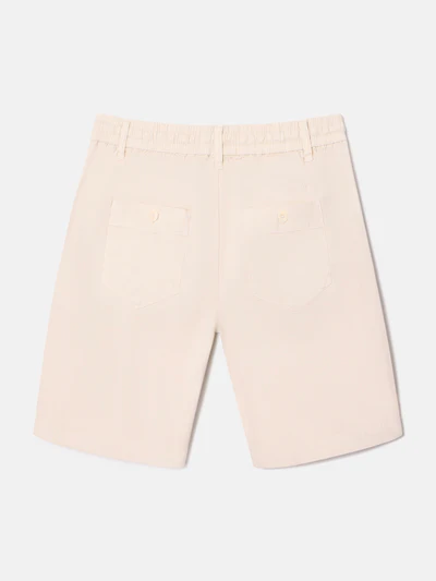 BERMUDA JOGGER SILBON BEIGE CLARO