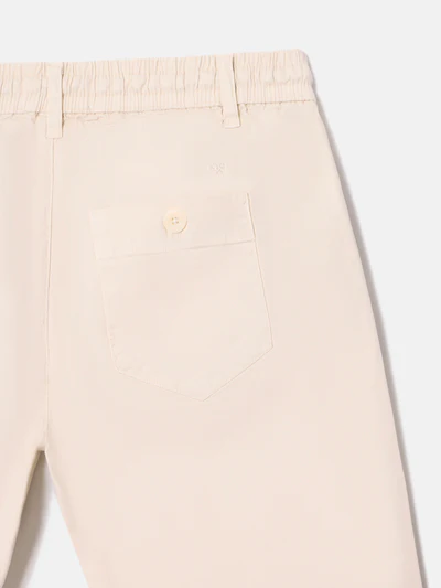 BERMUDA JOGGER SILBON BEIGE CLARO