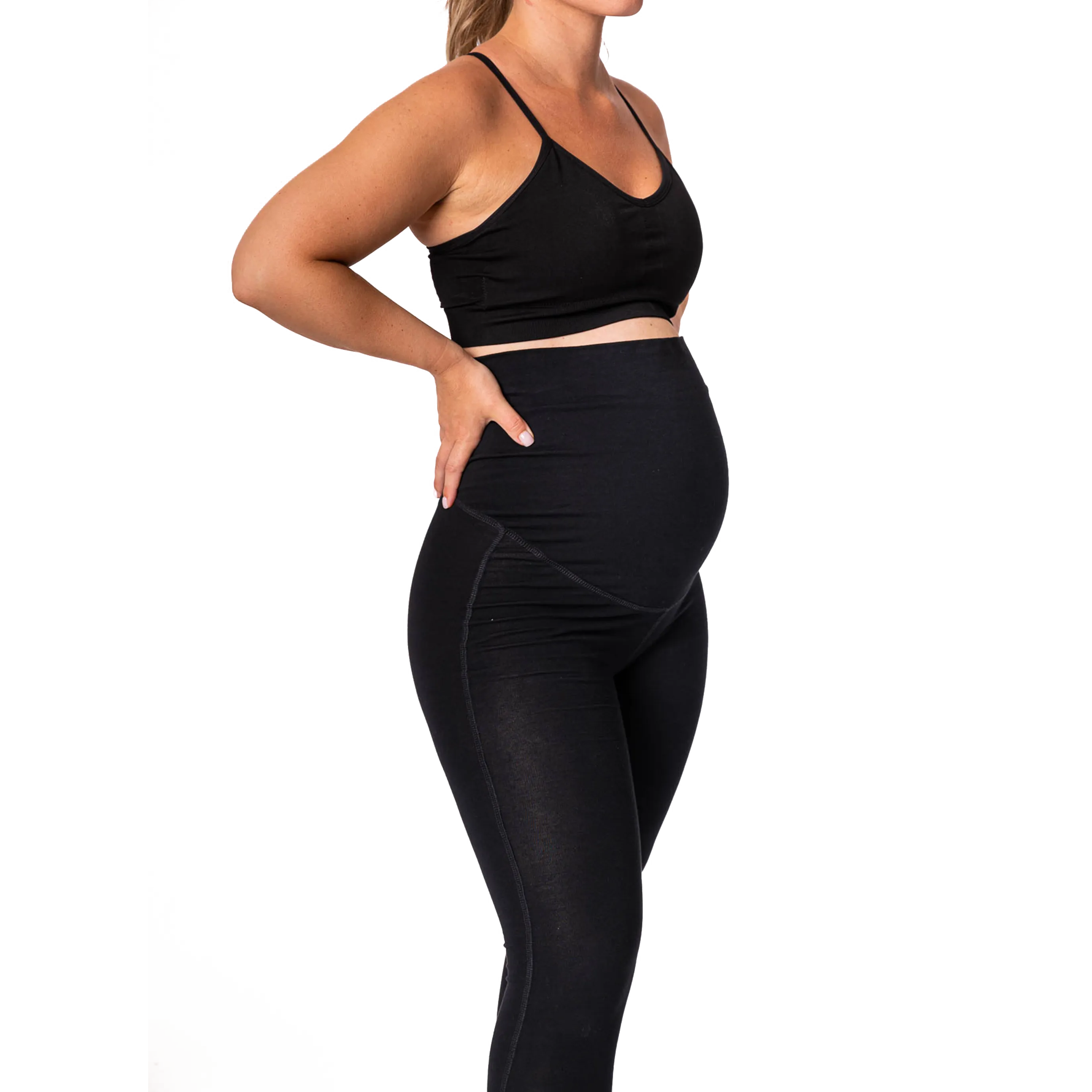 Blacc Kapok Mama Leggings Black