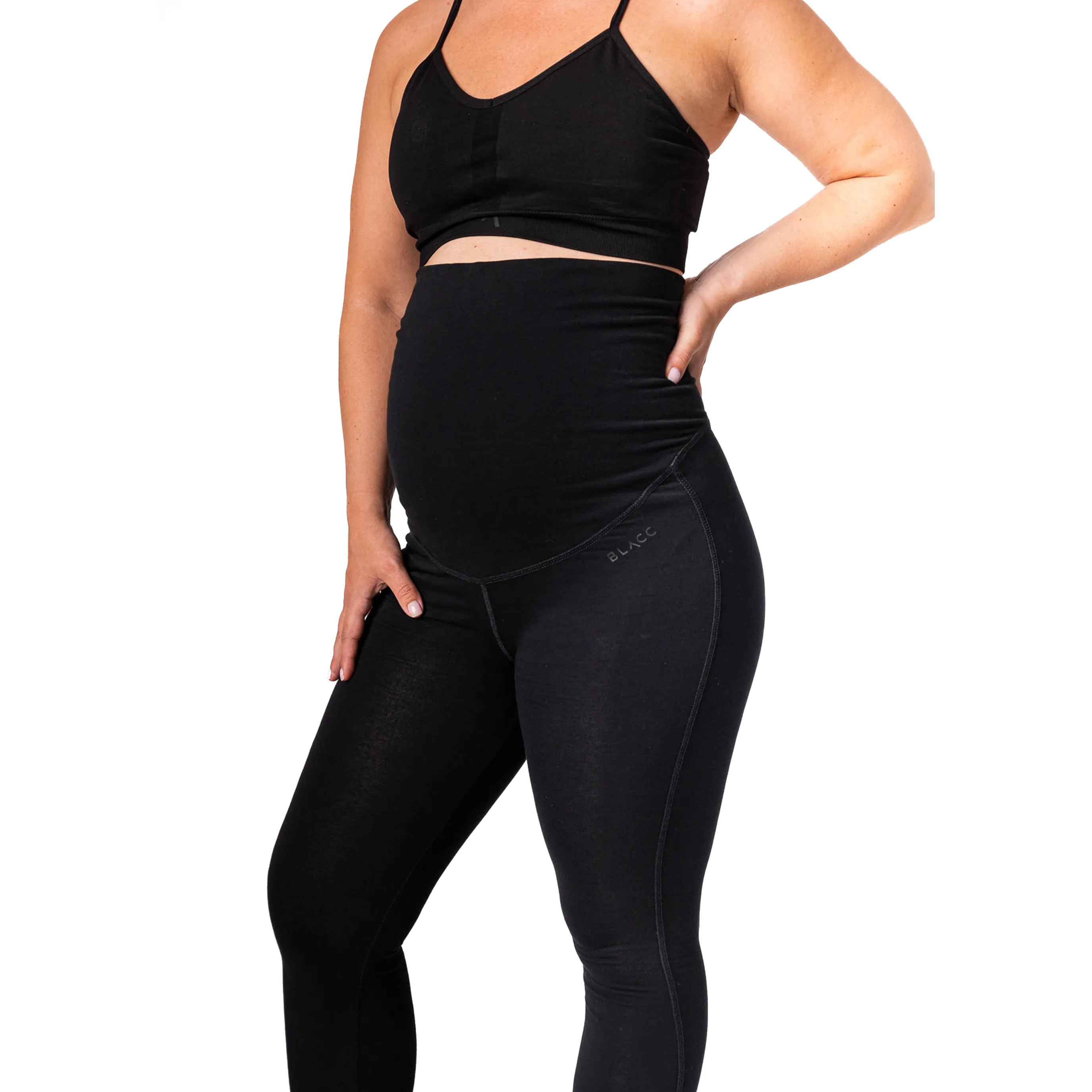 Blacc Kapok Mama Leggings Black