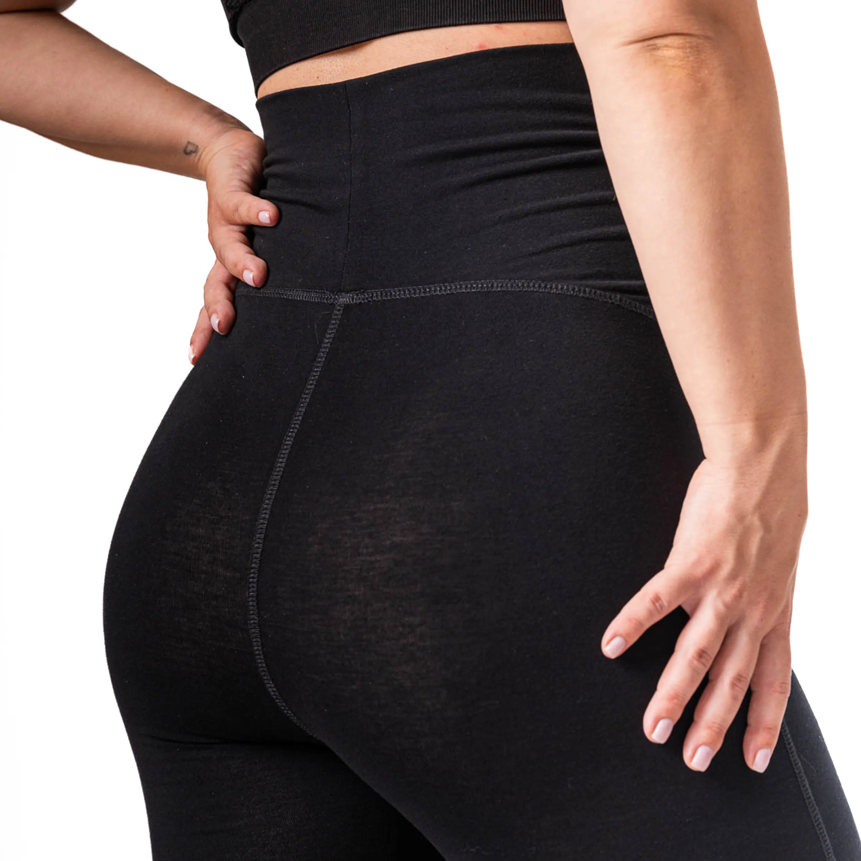 Blacc Kapok Mama Leggings Black