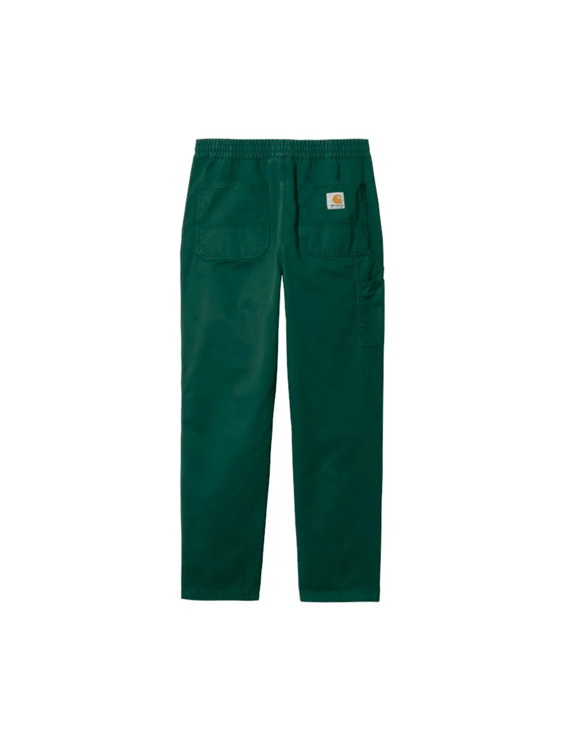 CARHARTT WIP FLINT PANT DISCOVERY GREEN GARMENT DYED