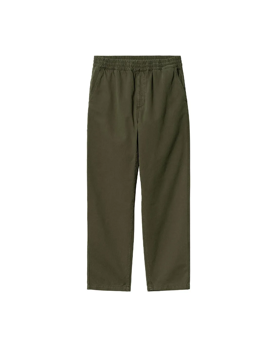 CARHARTT WIP FLINT PANT OFFICE GREEN GARMENT DYED