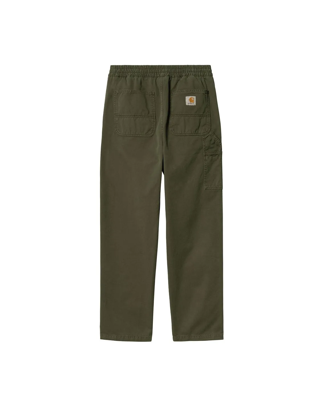 CARHARTT WIP FLINT PANT OFFICE GREEN GARMENT DYED