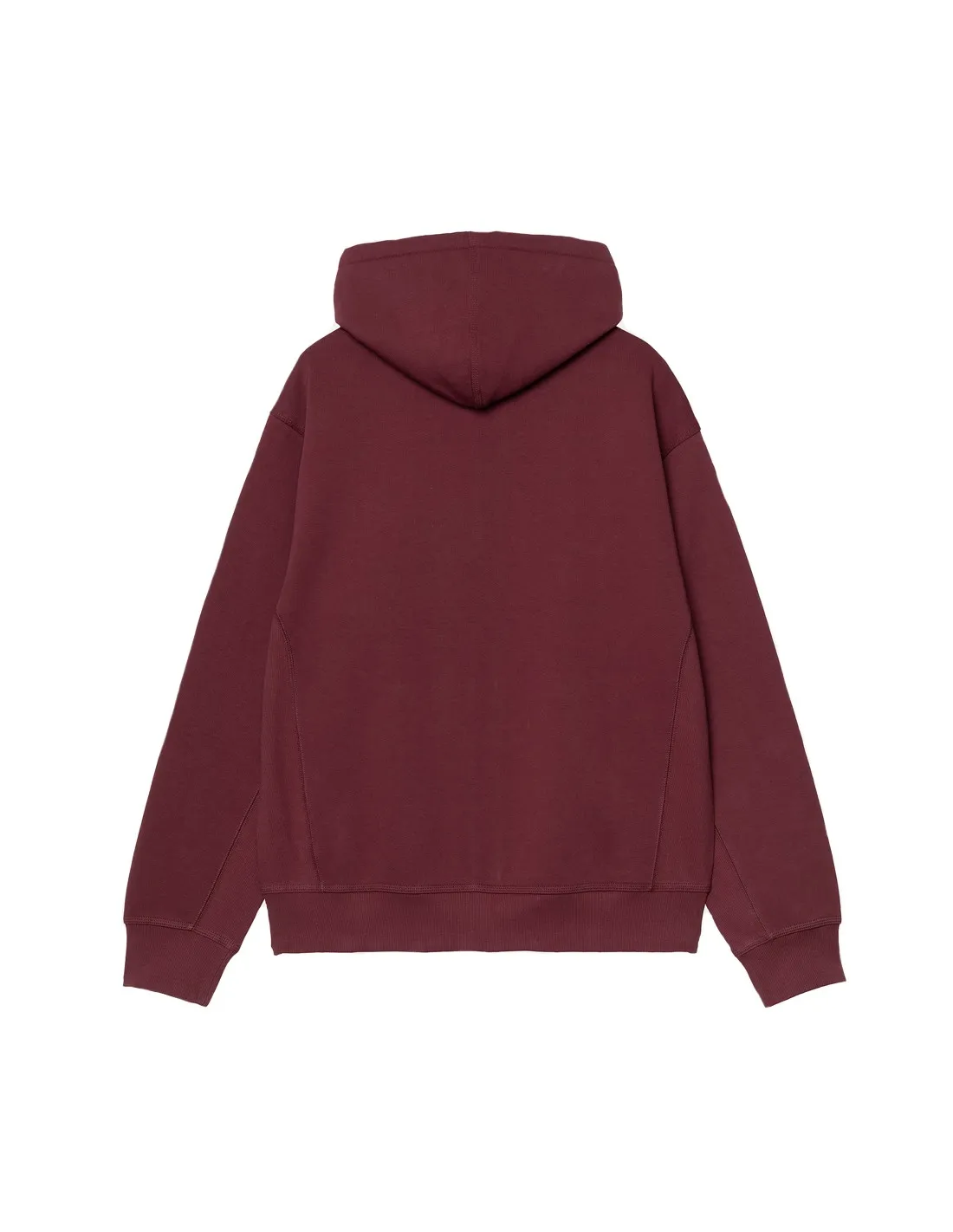 CARHARTT WIP HOODED AMERICAN SCRIPT JACKET MALBEC