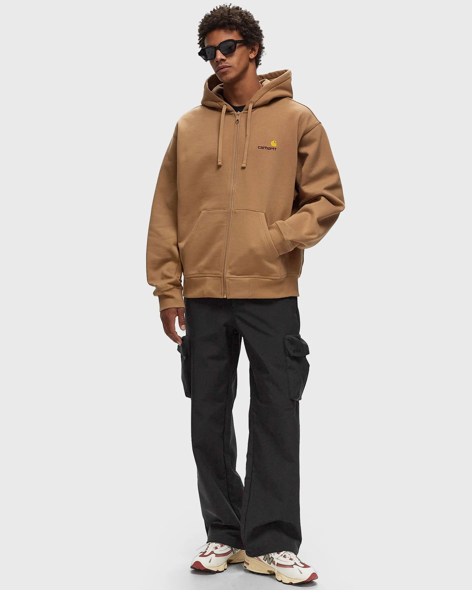 Carhartt WIP Hooded American Script Jacket With Zipper