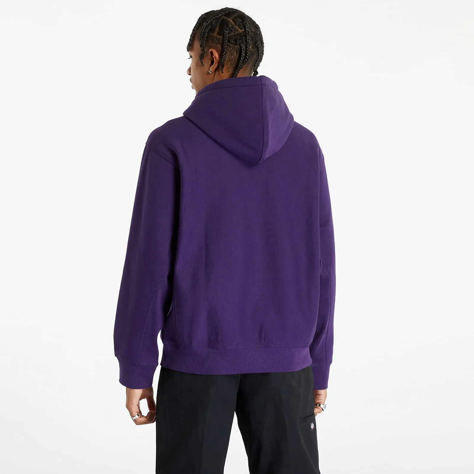 Carhartt WIP Hooded American Script Sweat Cassis