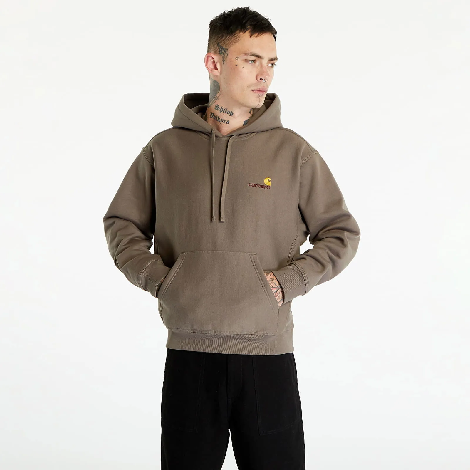 Carhartt WIP Hooded American Script Sweat Teide