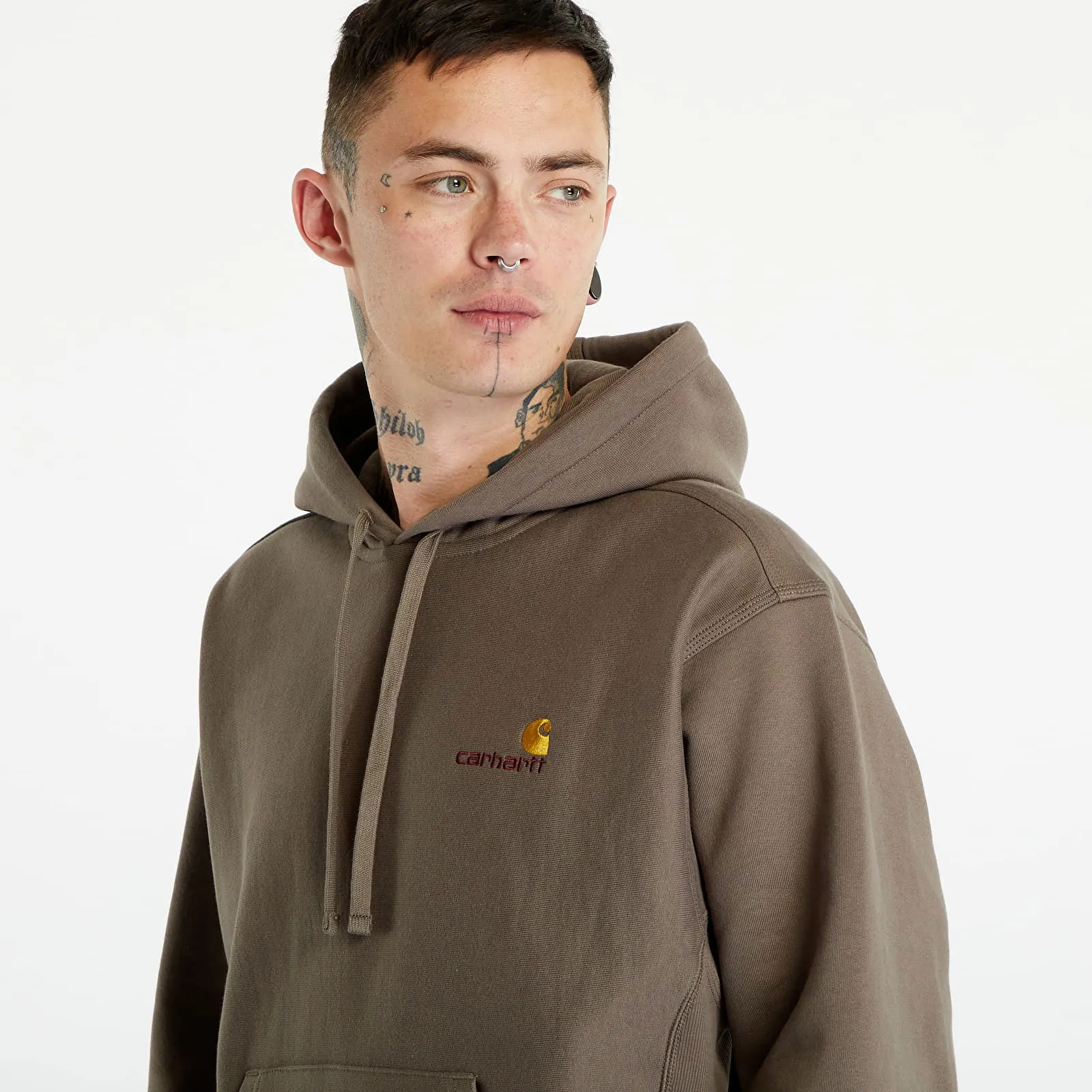 Carhartt WIP Hooded American Script Sweat Teide