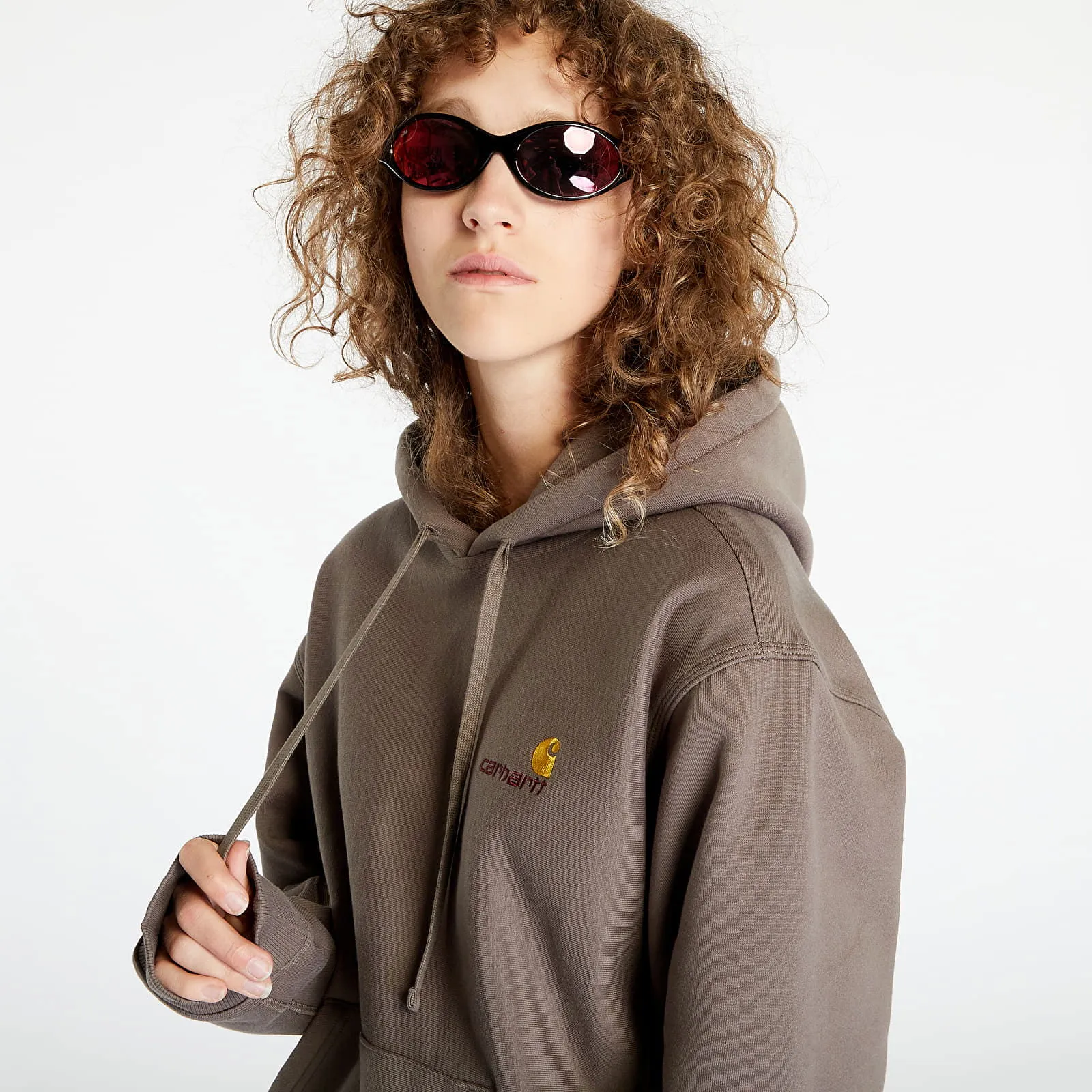 Carhartt WIP Hooded American Script Sweat Teide