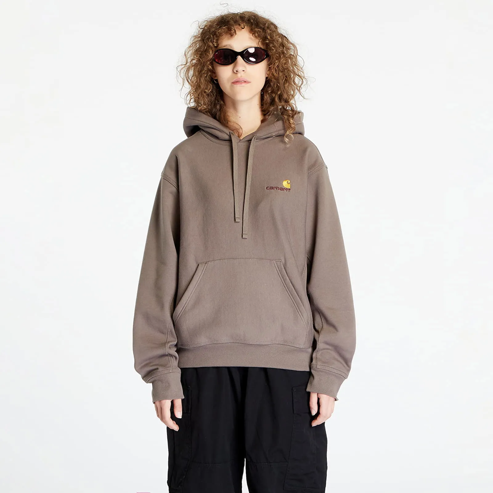 Carhartt WIP Hooded American Script Sweat Teide