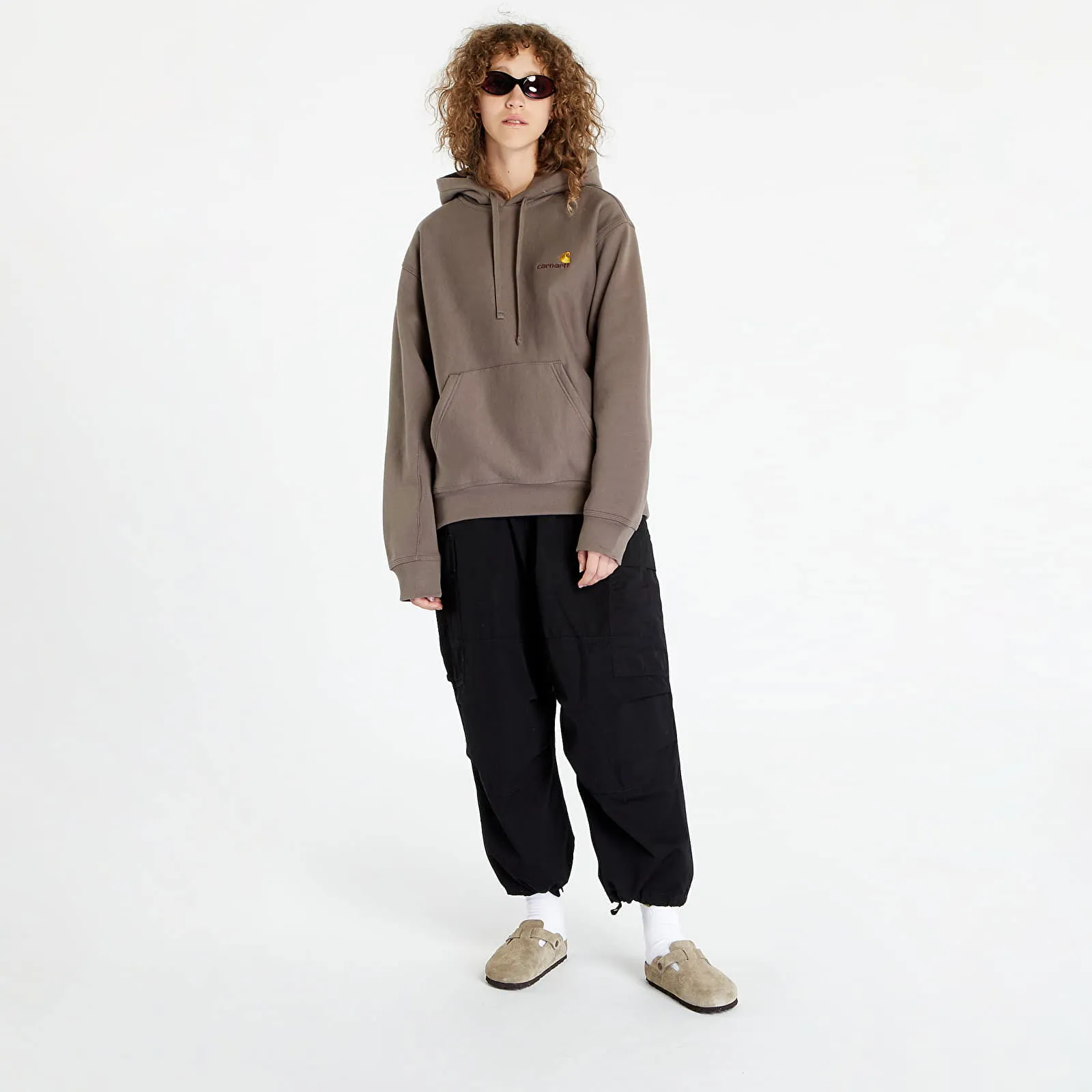 Carhartt WIP Hooded American Script Sweat Teide