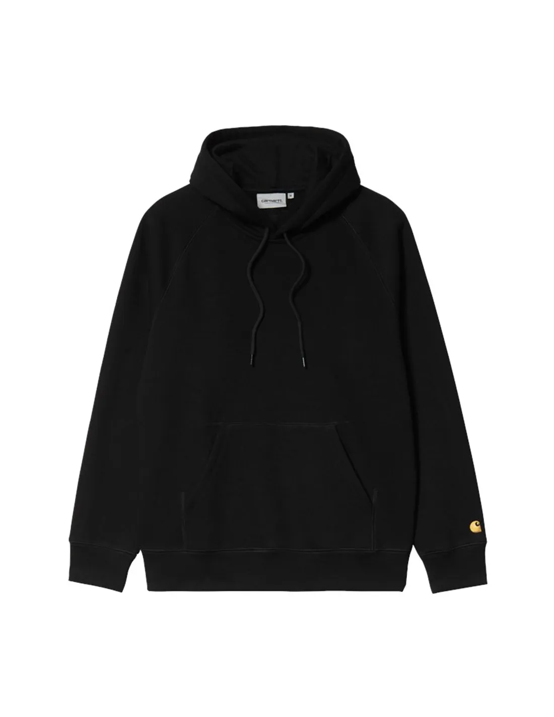 CARHARTT WIP HOODED CHASE SWEAT BLACK/GOLD