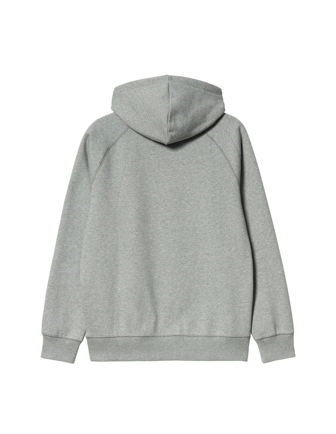 CARHARTT WIP HOODED CHASE SWEAT GREY HEATHER/GOLD