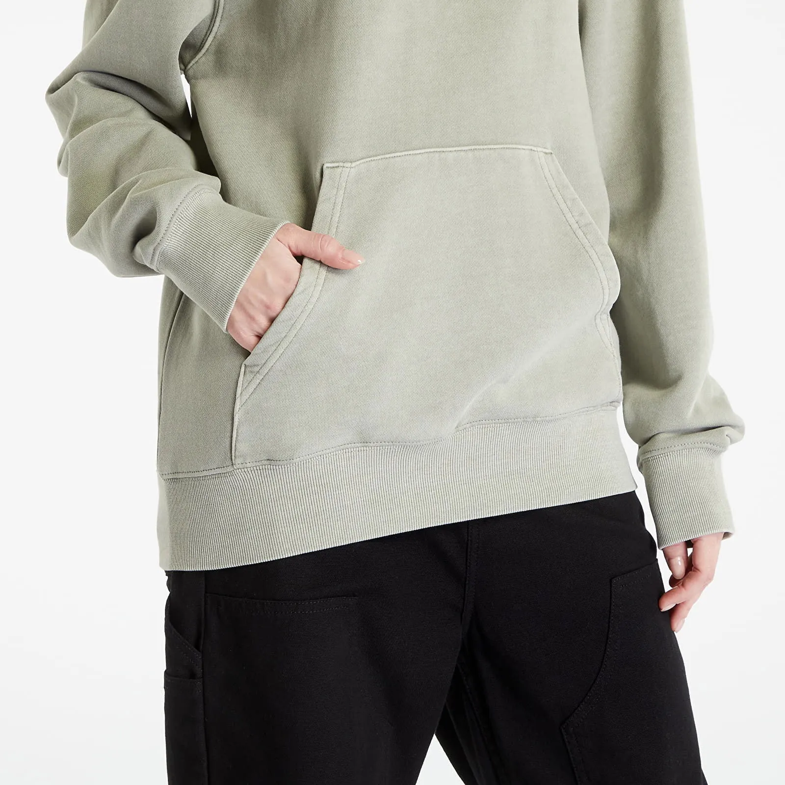 Carhartt WIP Hooded Duster Sweat UNISEX Yucca Garment Dyed