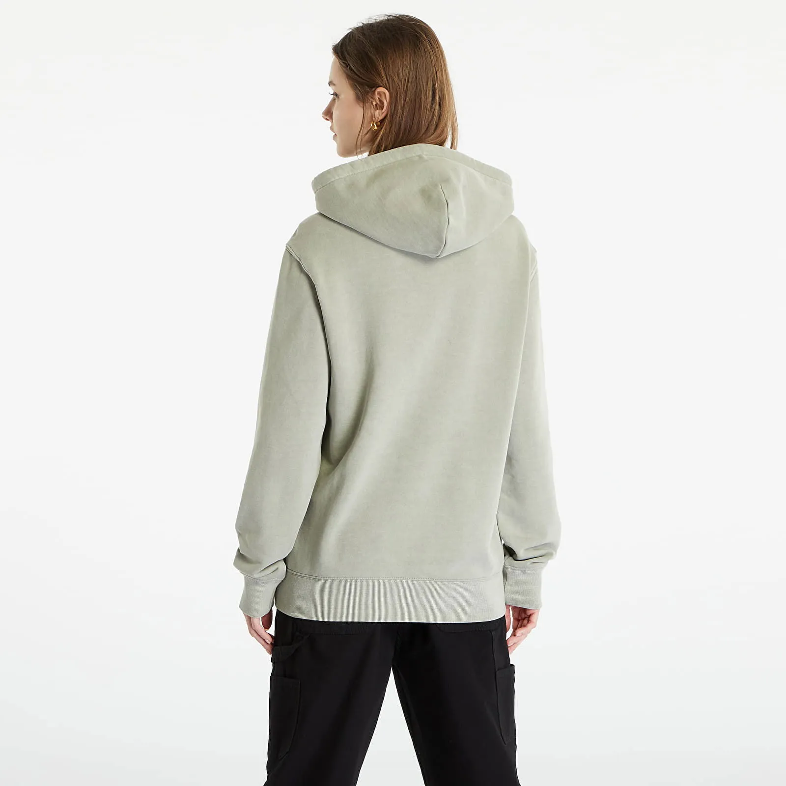 Carhartt WIP Hooded Duster Sweat UNISEX Yucca Garment Dyed