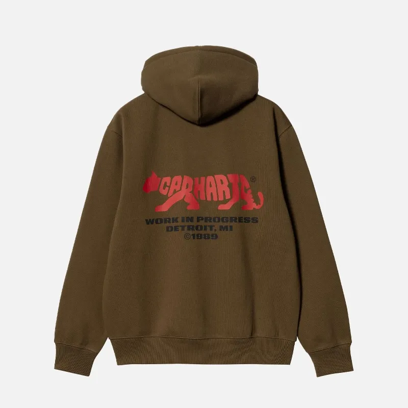 Carhartt WIP Hooded Rocky Script Sweat I033241.1ZD.XX