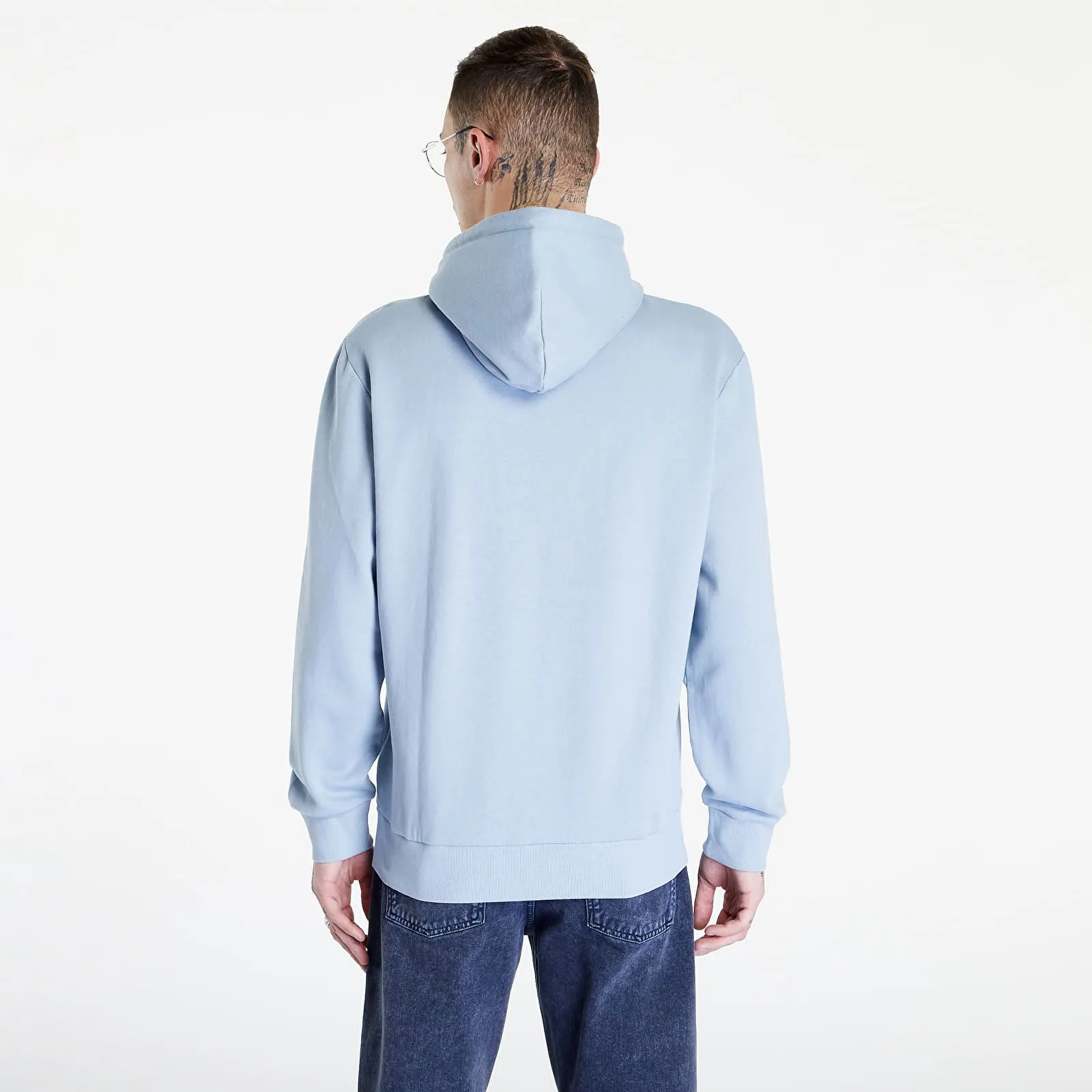 Carhartt WIP Hooded Scrawl Sweat Blue