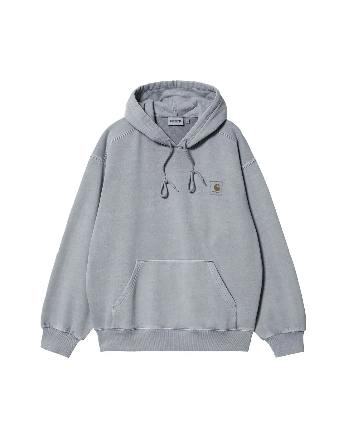 CARHARTT WIP HOODED VISTA SWEAT MIRROR GARMENT DYED