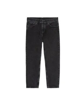 CARHARTT WIP NEWEL PANT BLACK STONE WASHED