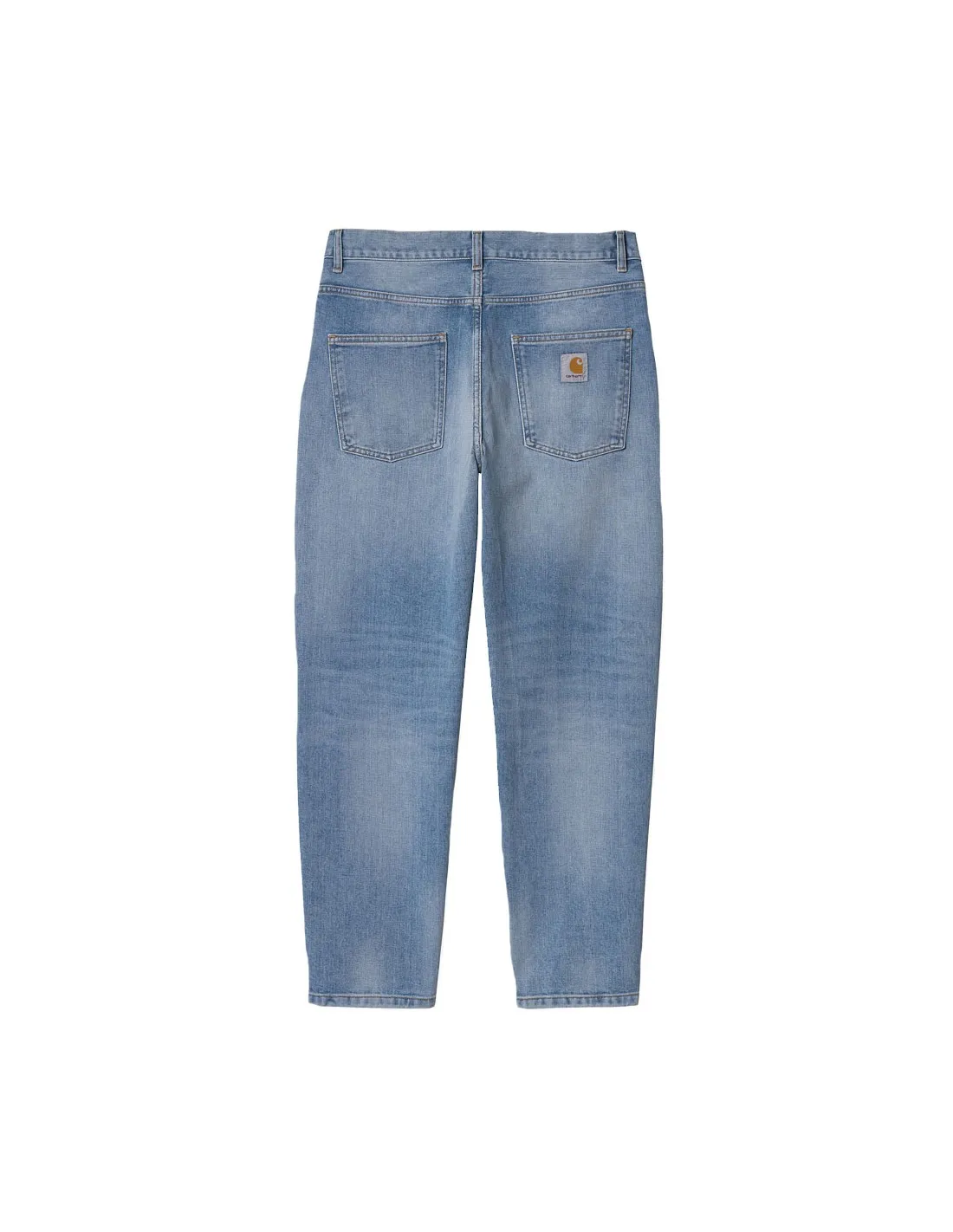 CARHARTT WIP NEWEL PANT BLUE LIGHT USED WASH