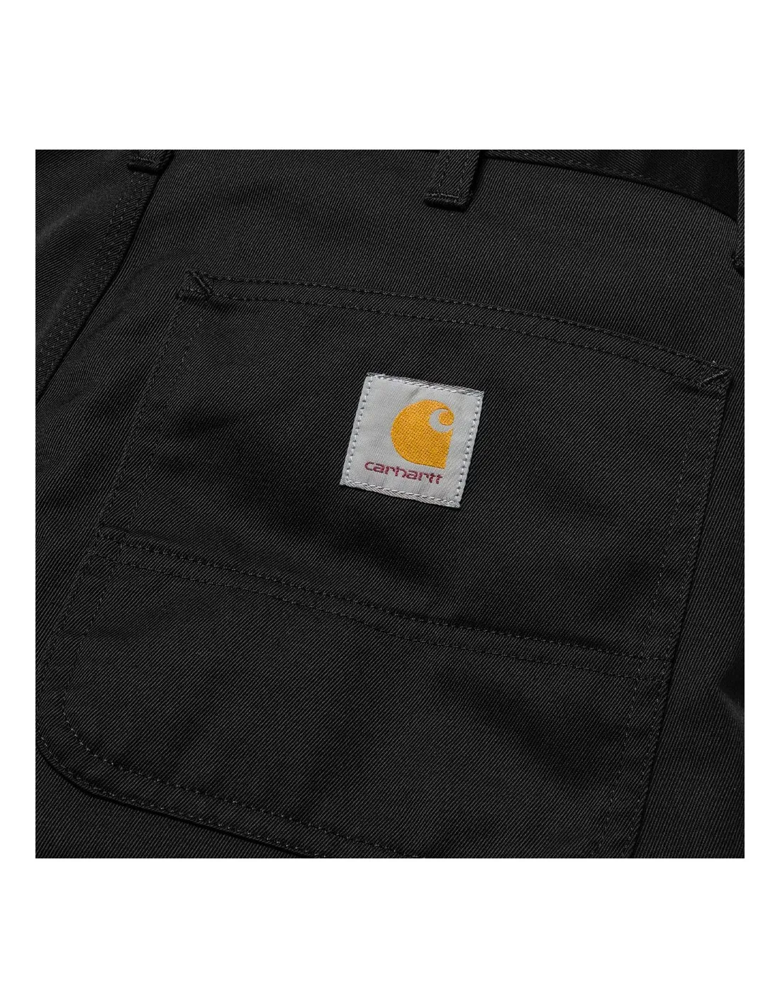 CARHARTT WIP SIMPLE PANT BLACK RINSED