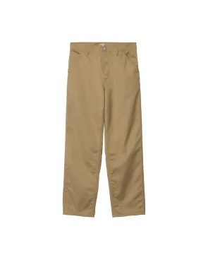 CARHARTT WIP SIMPLE PANT LEATHER RINSED