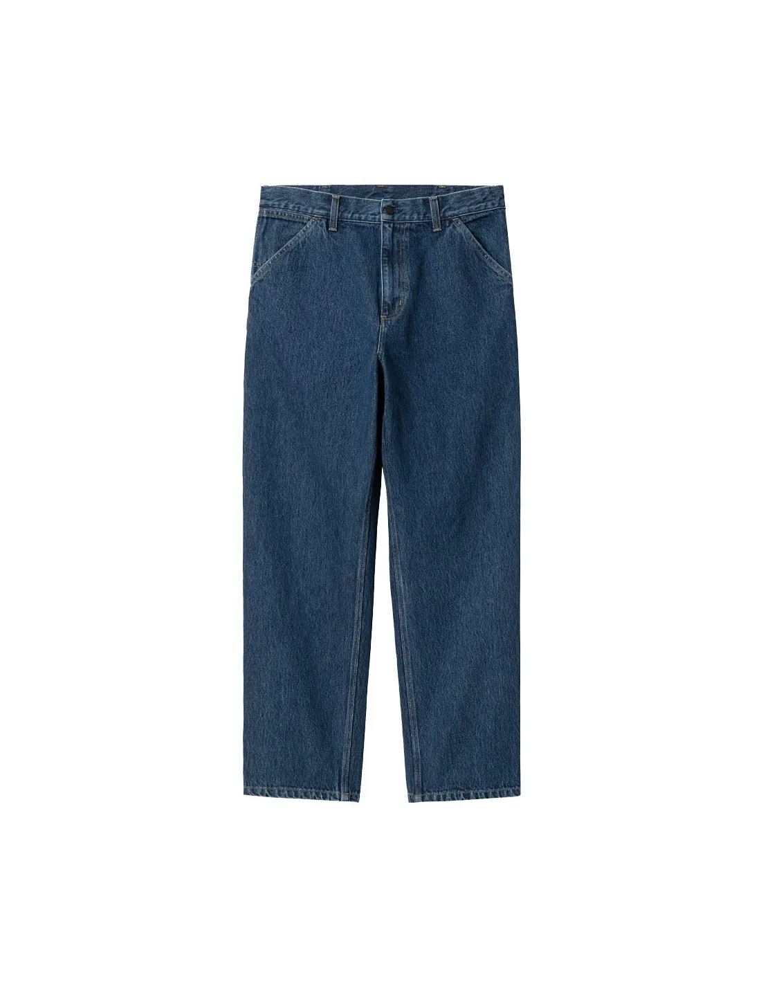 CARHARTT WIP SINGLE KNEE PANT BLUE STONE WASHED