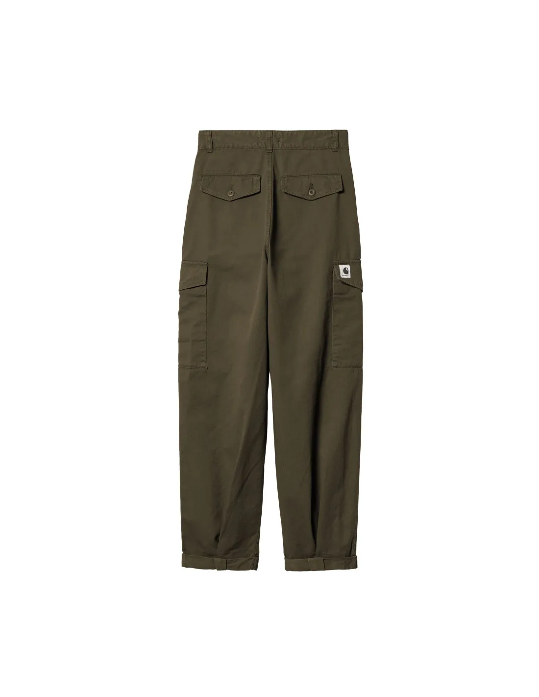 CARHARTT WIP W' COLLINS PANT CYPRESS GARMENT DYED