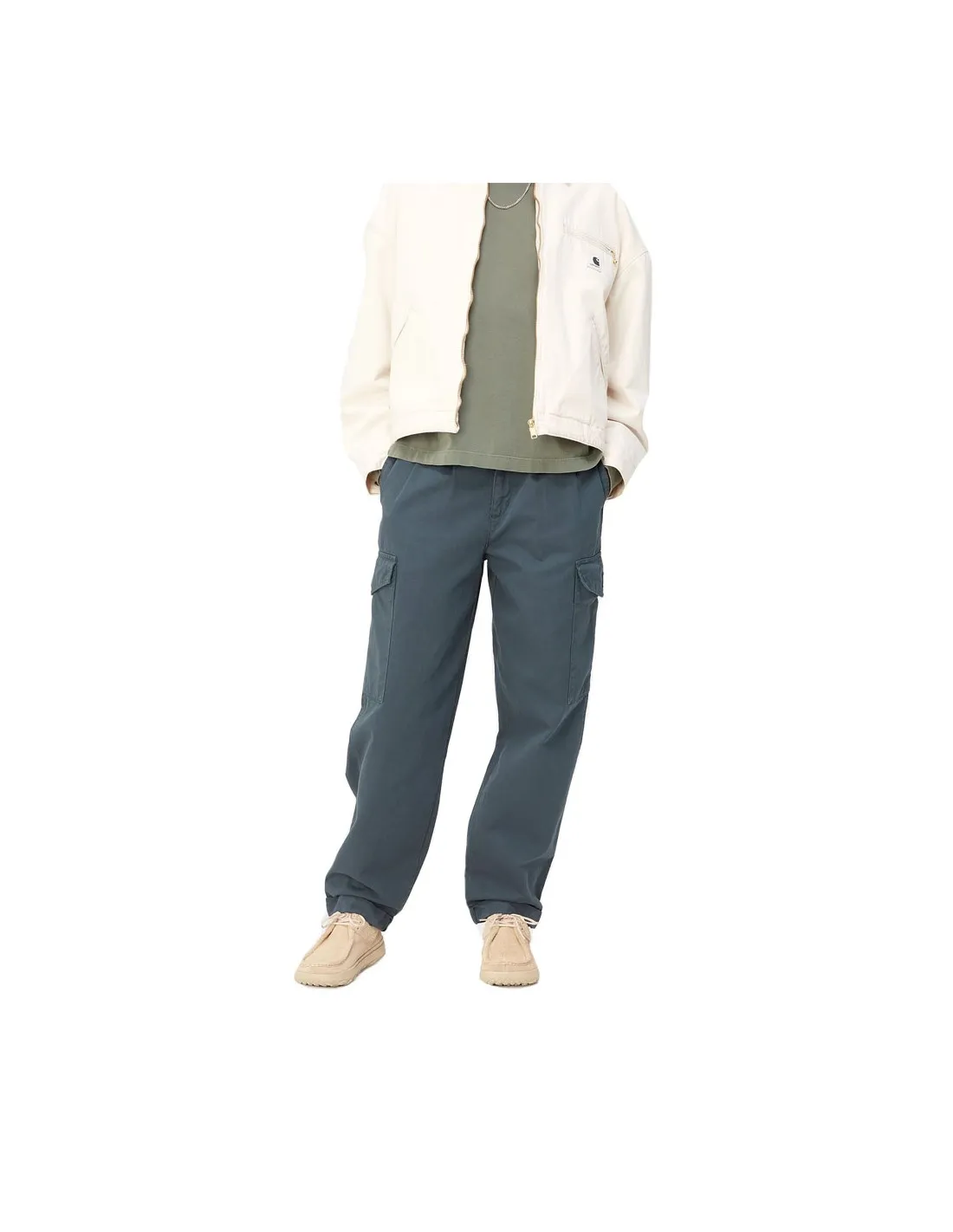 CARHARTT WIP W' COLLINS PANT ORE GARMENT DYED