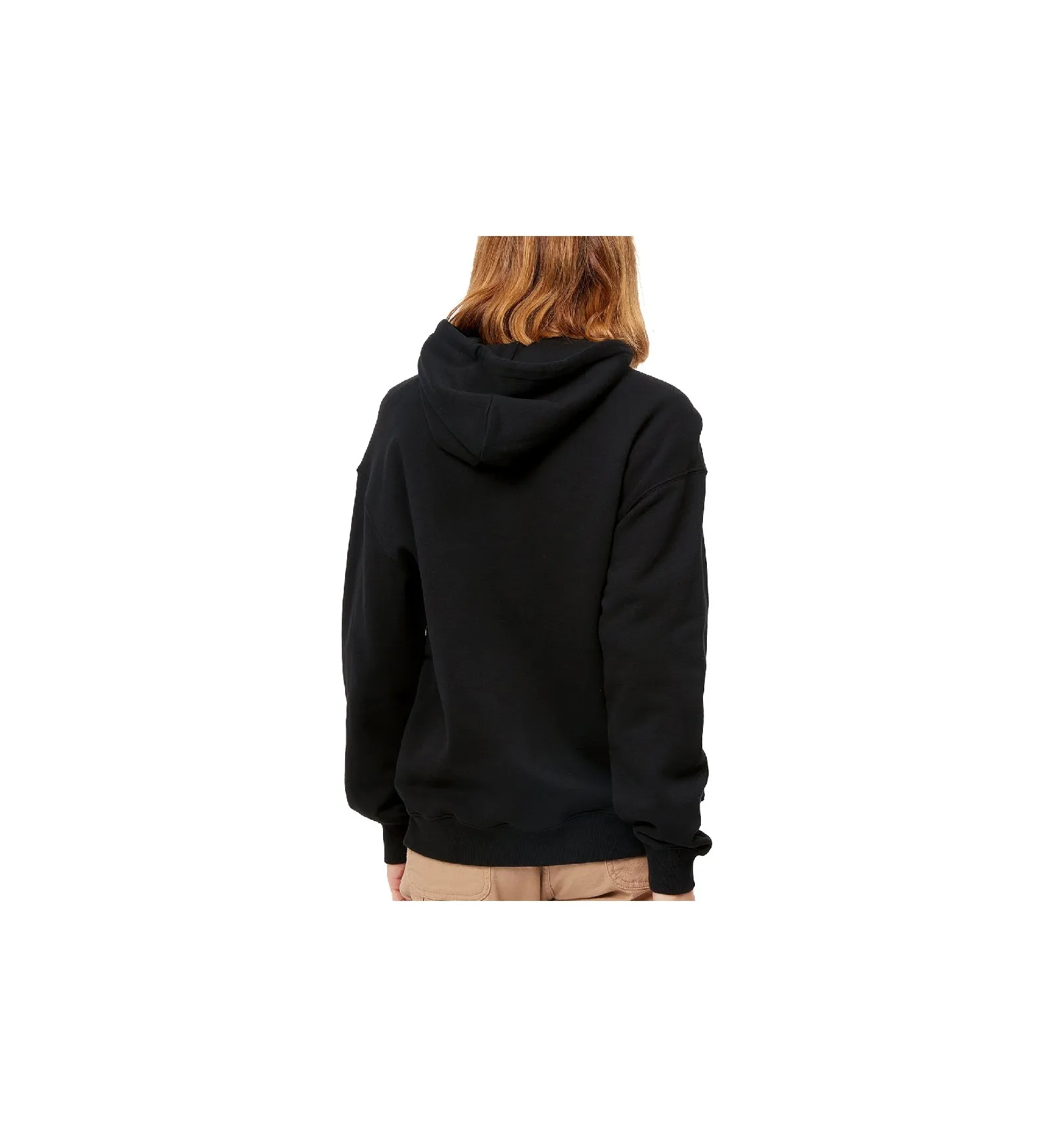 CARHARTT WIP W' HOODED CARHARTT BLACK/WHITE