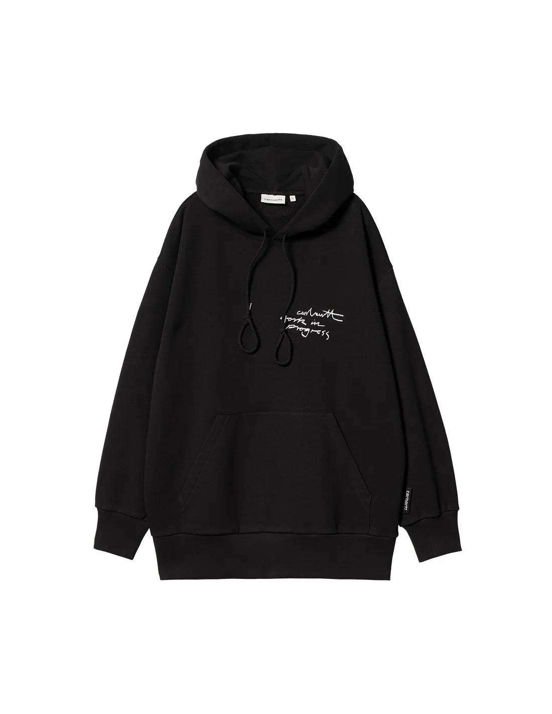 CARHARTT WIP W' HOODED LIPS SEAT BLACK