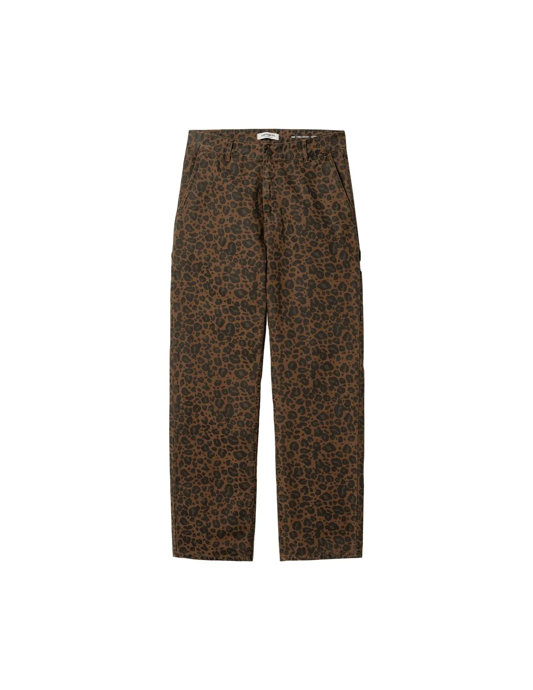 CARHARTT WIP W' LEO PIERCE PANT CAMO LEO TAMARIND/TAMARIND GARMENT