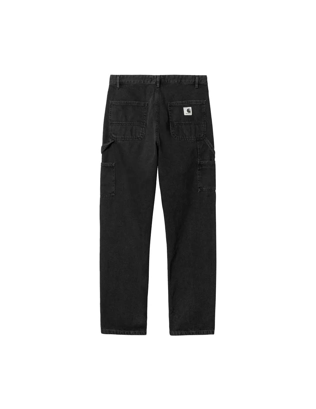 CARHARTT WIP W' PIERCE PANT BLACK STONE WASHED