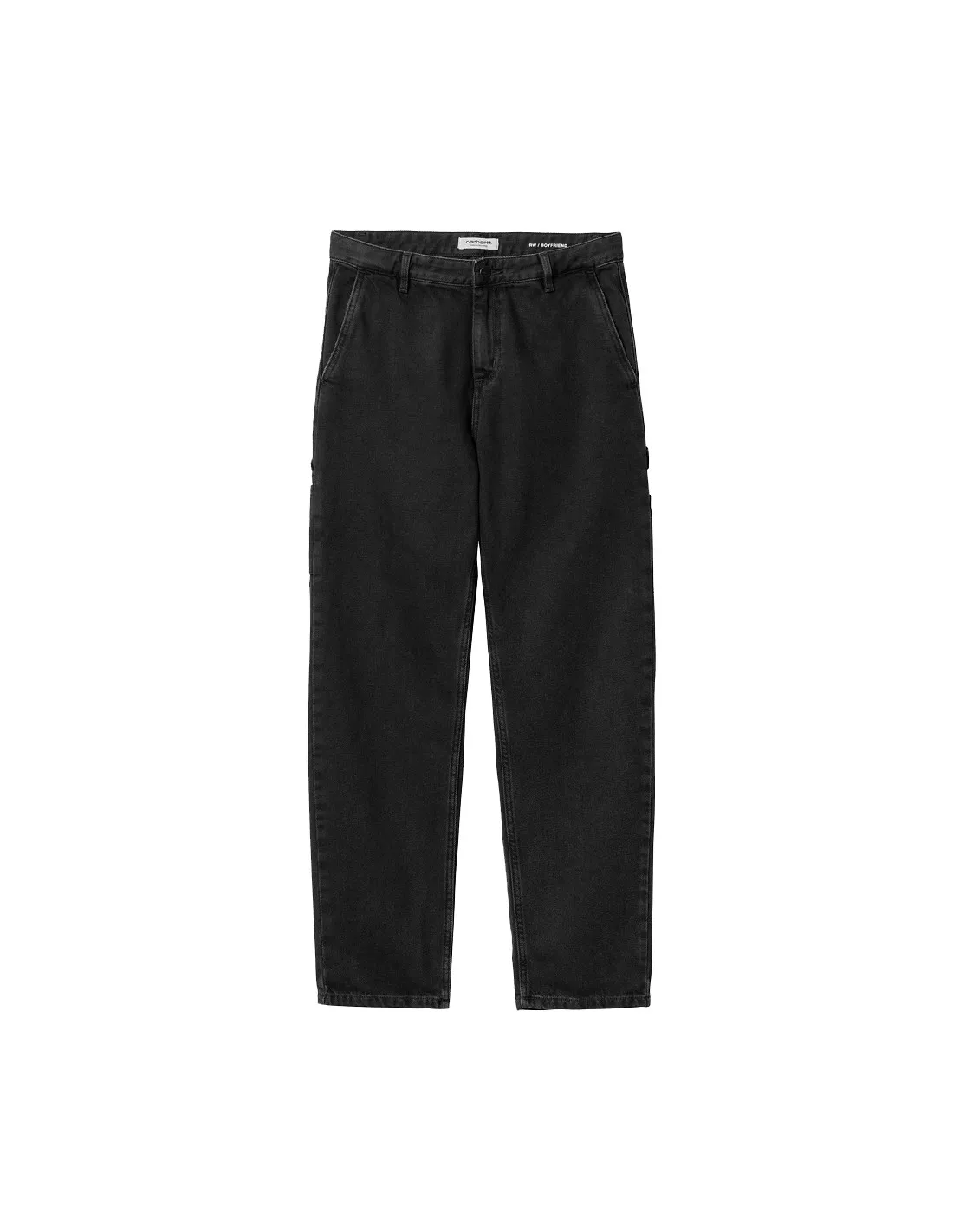 CARHARTT WIP W' PIERCE PANT BLACK STONE WASHED